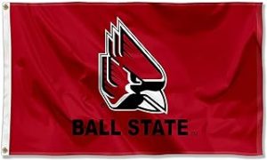 3x5 Ball State University Flag