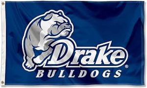 3x5 Drake University Flag