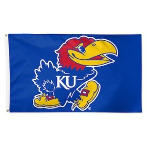 3x5 Kansas Jayhawks Flag