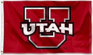 3x5 Utah University Flag