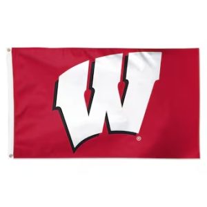 3x5 Wisconsin University Flag