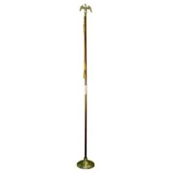 Indoor Flag Pole Mounting Set - 9 Ft
