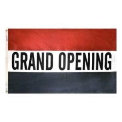 Grand Opening flag 3 x 5 ft