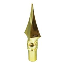 Classic Universal 9" Spear for indoor flag pole