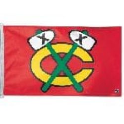 Chicago Blackhawks Vintage 2 Flag