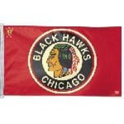Chicago Blackhawks Vintage Flag