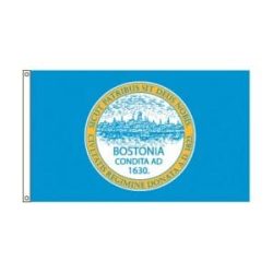 City of Boston Massachusetts flag