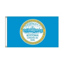 City of Boston Massachusetts flag