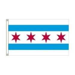City of Chicago Illinois flag