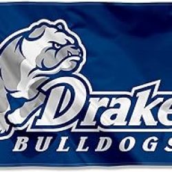 3x5 Drake University Flag