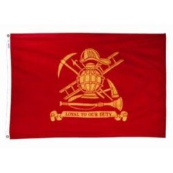 Firefighter Flag 3 x 5 ft