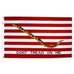 First Navy Jack Flag 3 x 5 Ft Nylon