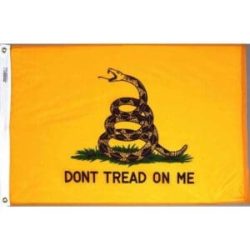 Gadsden Flag 3 x 5 Ft Nylon