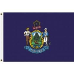 Maine State Flag