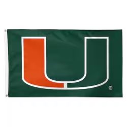 3x5 Miami (Florida) University Flag