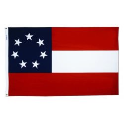 Stars and Bars Flag 3 x 5 Ft Nylon