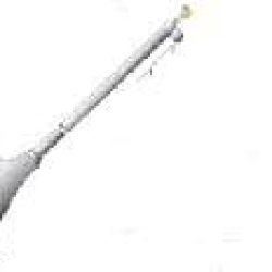 WPUx Patio Outrigger Wall Mount Flagpole