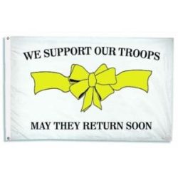 Support our troops flag 3 x 5 Ft - 929037