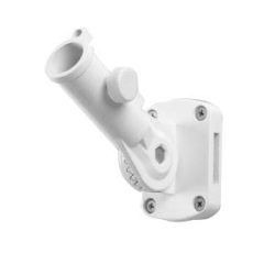 Adjustable flagpole bracket