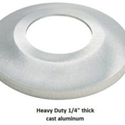 cast aluminum flagpole collar