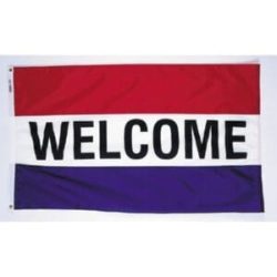 welcome flag