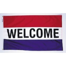 welcome flag