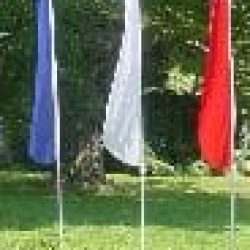 21 Foot telescoping Superflex flagpole